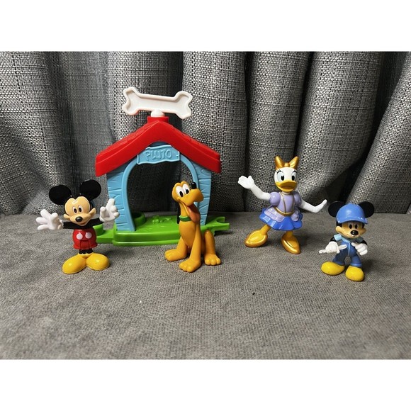 Disney Mickey Mouse Clubhouse & Friends PVC Figures Cake Topper Pluto Daisy - Picture 2 of 15